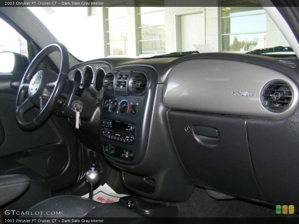 Dark Slate Gray Interior Dashboard for the 2003 Chrysler PT Cruiser GT #44818400