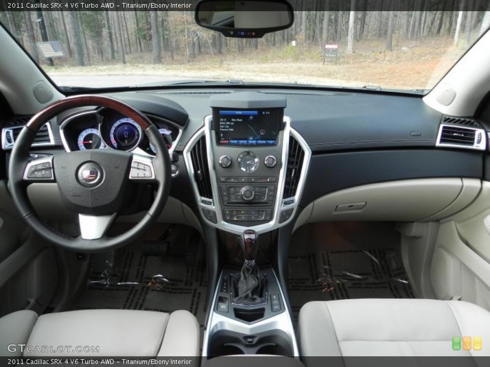 Titanium/Ebony Interior Dashboard for the 2011 Cadillac SRX 4 V6 Turbo AWD #44818896