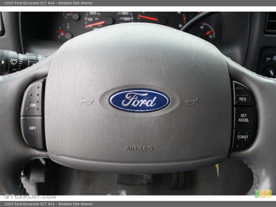 Medium Flint Interior Controls for the 2003 Ford Excursion XLT 4x4 #44819108
