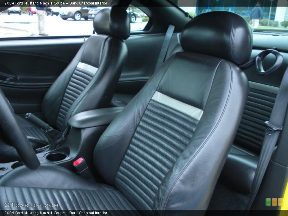 Dark Charcoal Interior Photo for the 2004 Ford Mustang Mach 1 Coupe #44819200