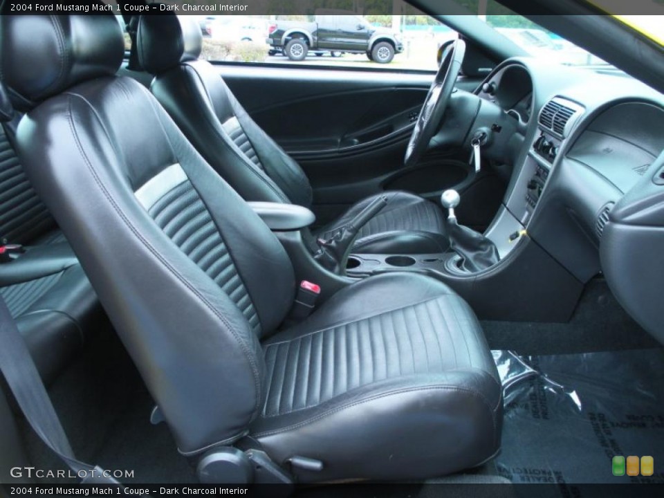 Dark Charcoal Interior Photo for the 2004 Ford Mustang Mach 1 Coupe #44819232