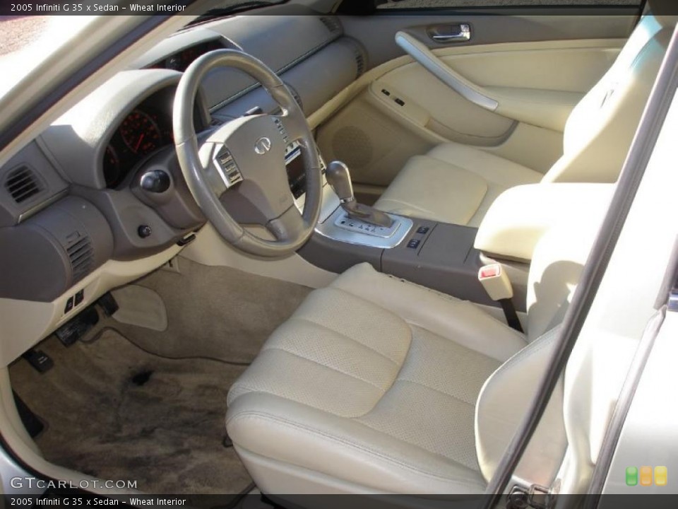Wheat Interior Photo for the 2005 Infiniti G 35 x Sedan #44820732