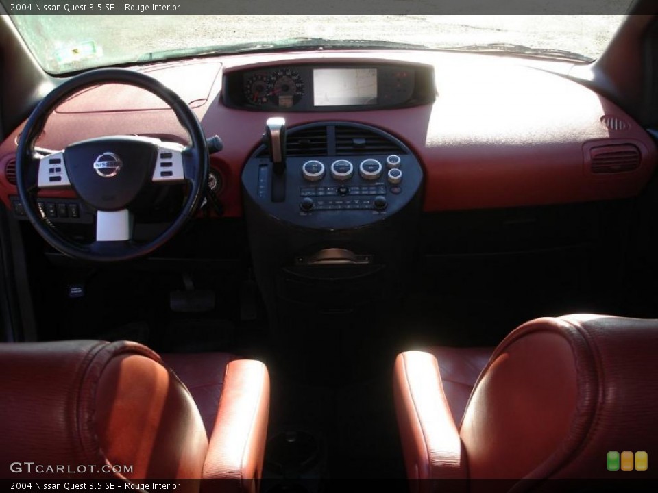 Rouge Interior Dashboard for the 2004 Nissan Quest 3.5 SE #44821532