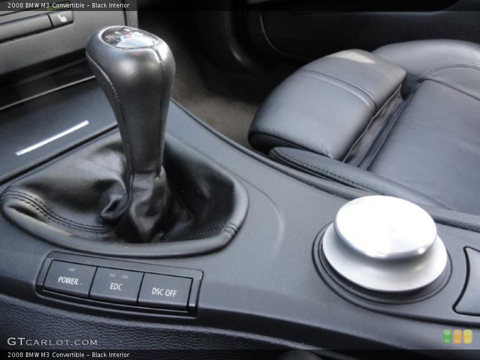 Black Interior Transmission for the 2008 BMW M3 Convertible #44823168