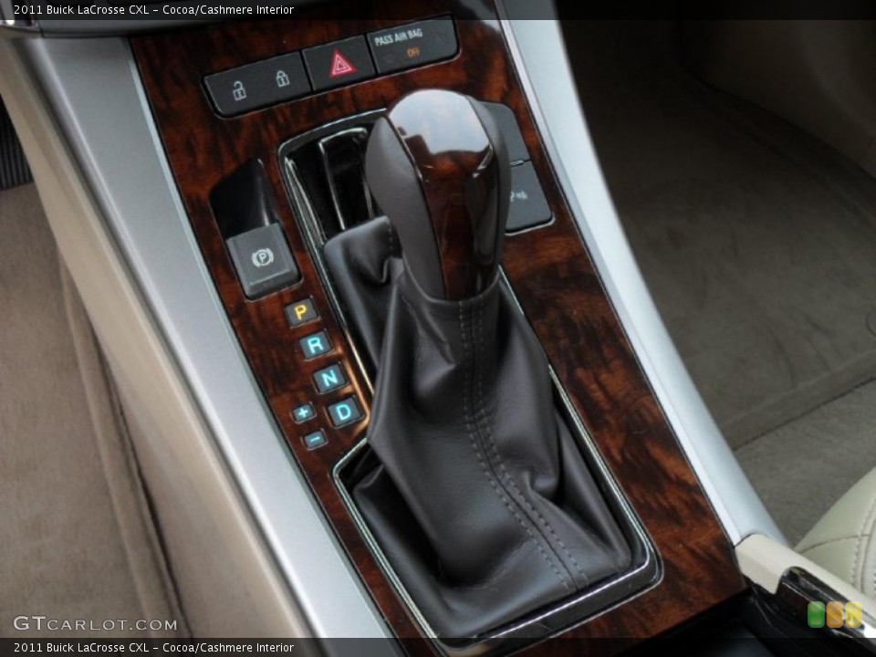 Cocoa/Cashmere Interior Transmission for the 2011 Buick LaCrosse CXL #44826508