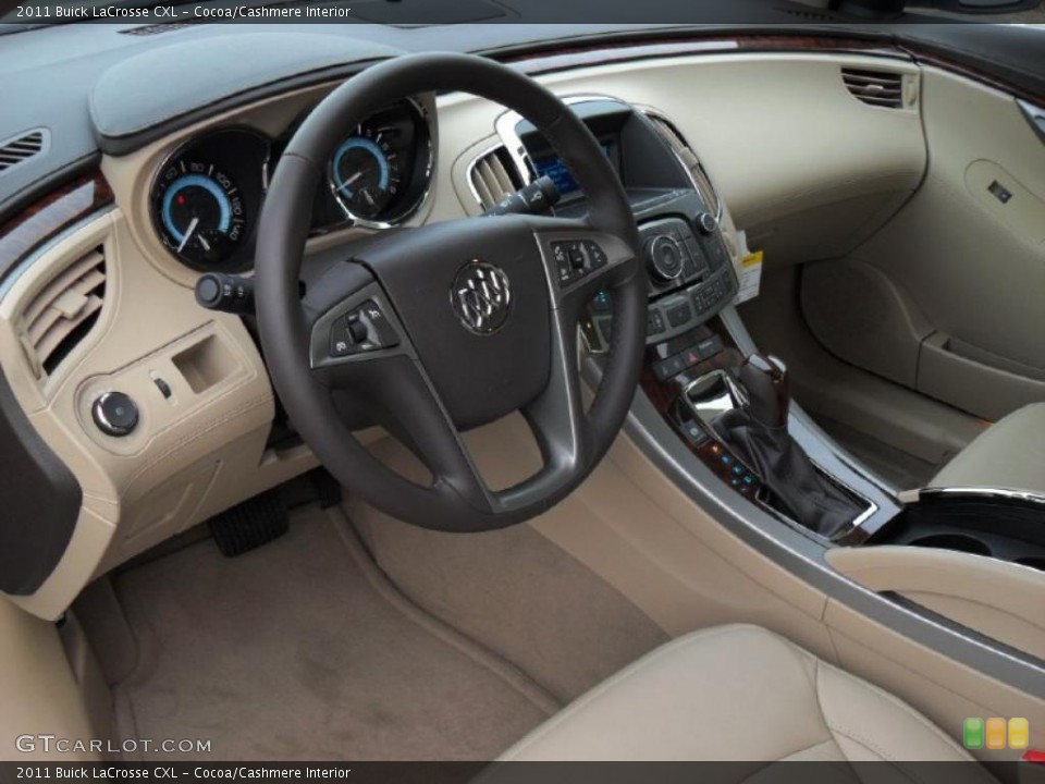 Cocoa/Cashmere Interior Dashboard for the 2011 Buick LaCrosse CXL #44826764