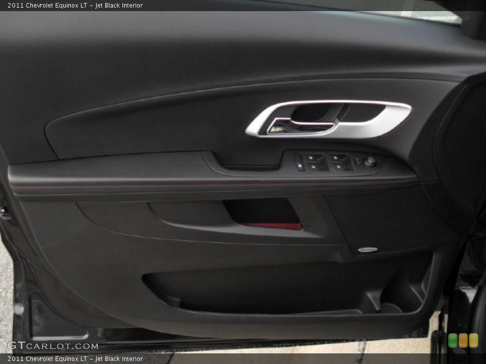 Jet Black Interior Door Panel for the 2011 Chevrolet Equinox LT #44827340