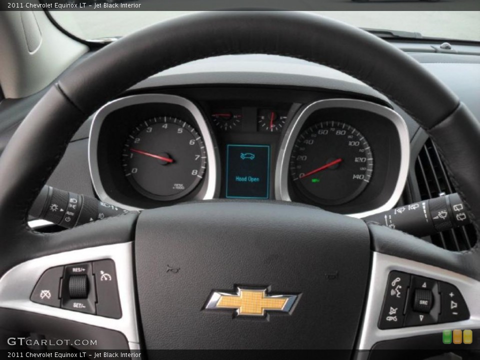 Jet Black Interior Gauges for the 2011 Chevrolet Equinox LT #44827400
