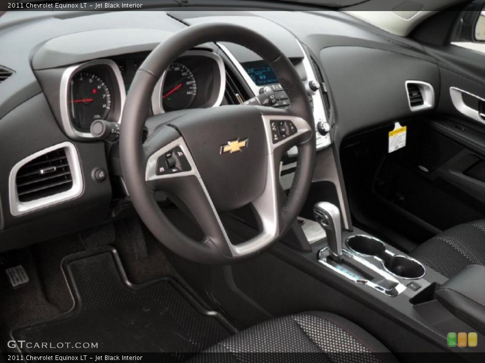 Jet Black Interior Dashboard for the 2011 Chevrolet Equinox LT #44827606