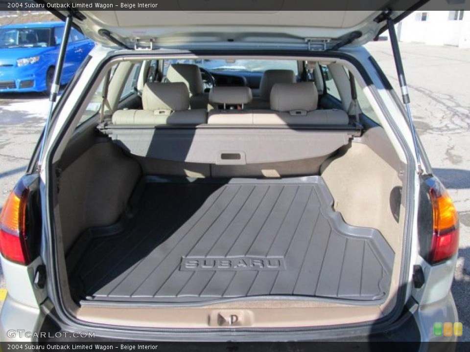Beige Interior Trunk for the 2004 Subaru Outback Limited Wagon #44829584