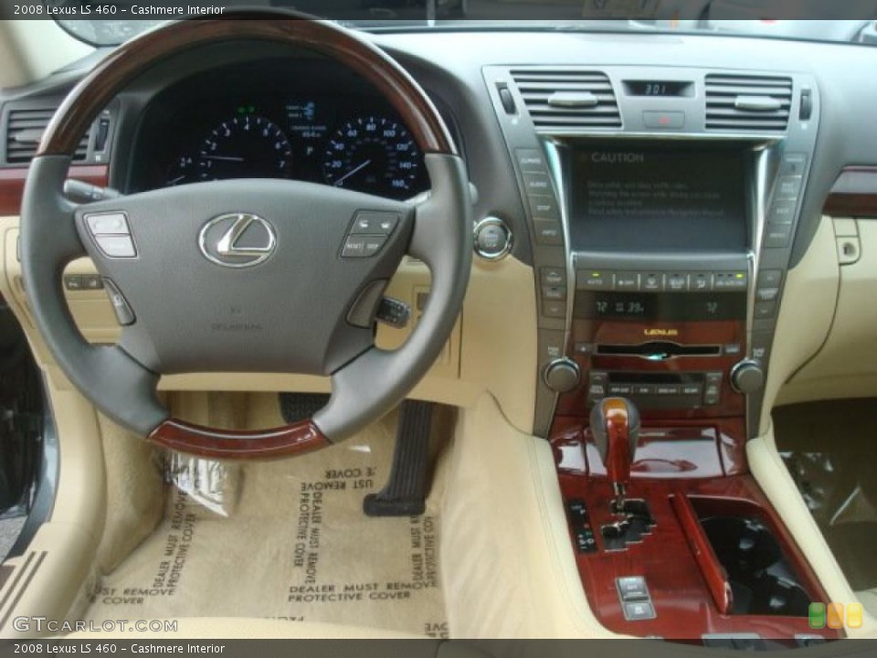 Cashmere Interior Dashboard for the 2008 Lexus LS 460 #44832984