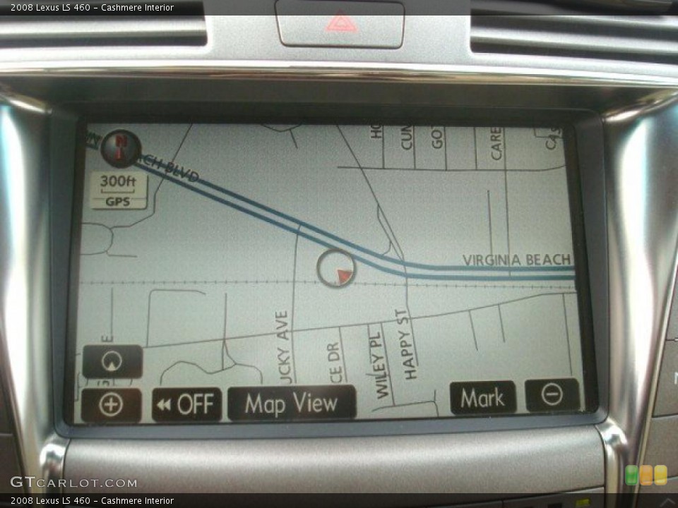 Cashmere Interior Navigation for the 2008 Lexus LS 460 #44833056
