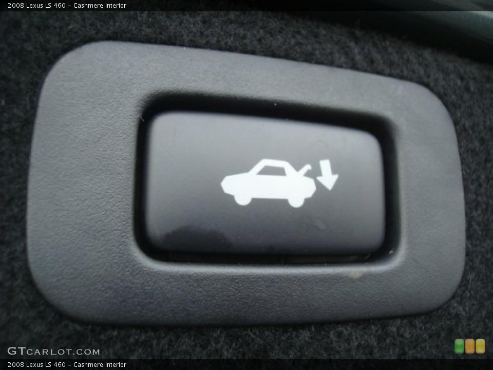 Cashmere Interior Controls for the 2008 Lexus LS 460 #44833216