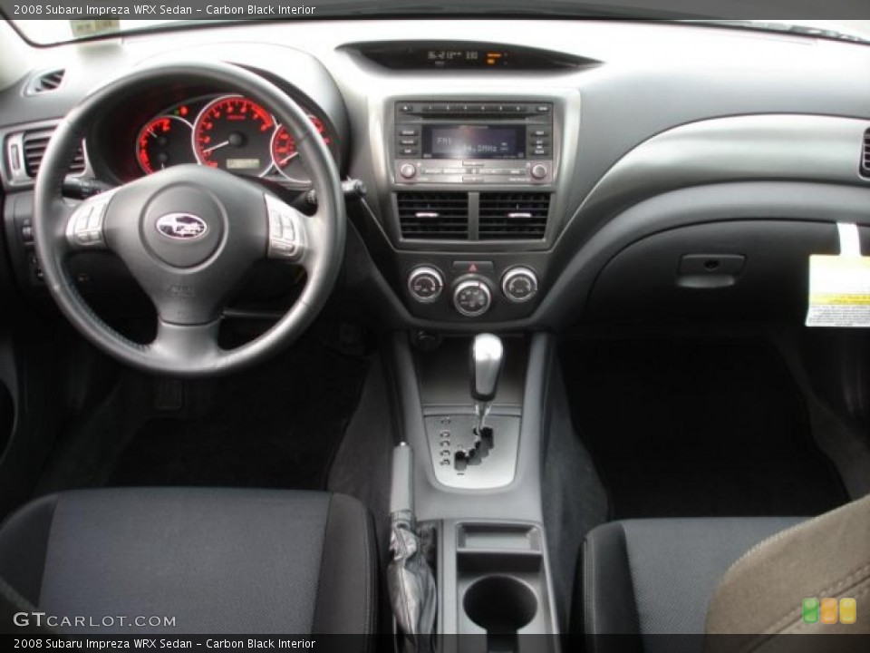 Carbon Black Interior Dashboard for the 2008 Subaru Impreza WRX Sedan #44836376