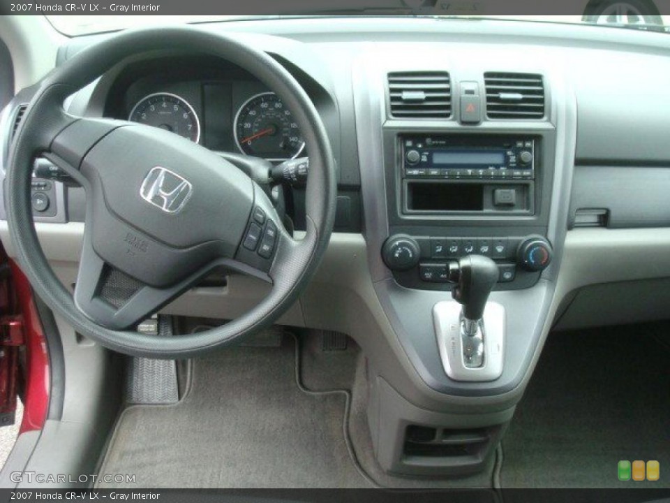 Gray Interior Dashboard for the 2007 Honda CR-V LX #44837228