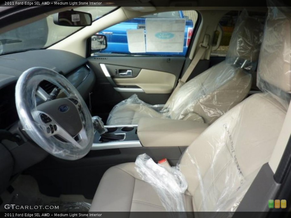 Medium Light Stone Interior Photo for the 2011 Ford Edge SEL AWD #44838380