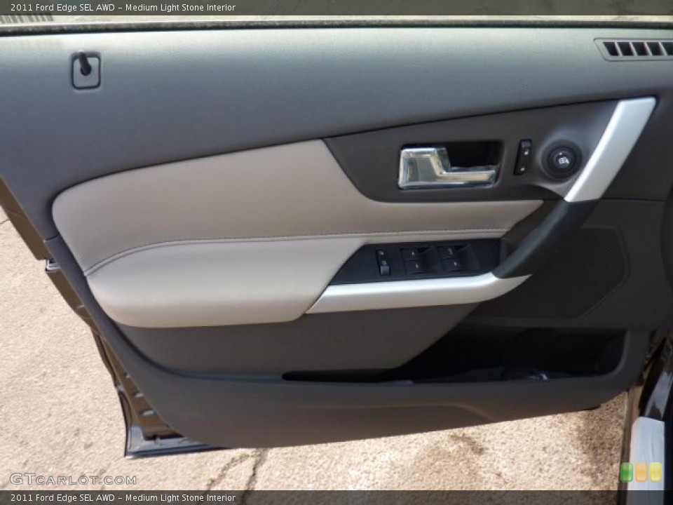 Medium Light Stone Interior Door Panel for the 2011 Ford Edge SEL AWD #44838412