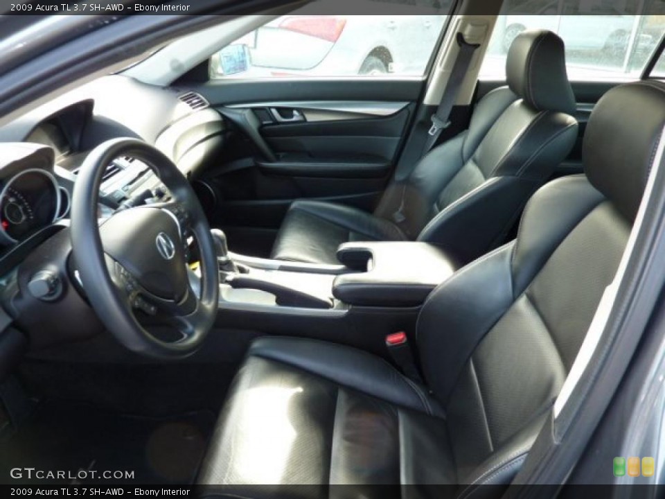 Ebony Interior Photo for the 2009 Acura TL 3.7 SH-AWD #44838840
