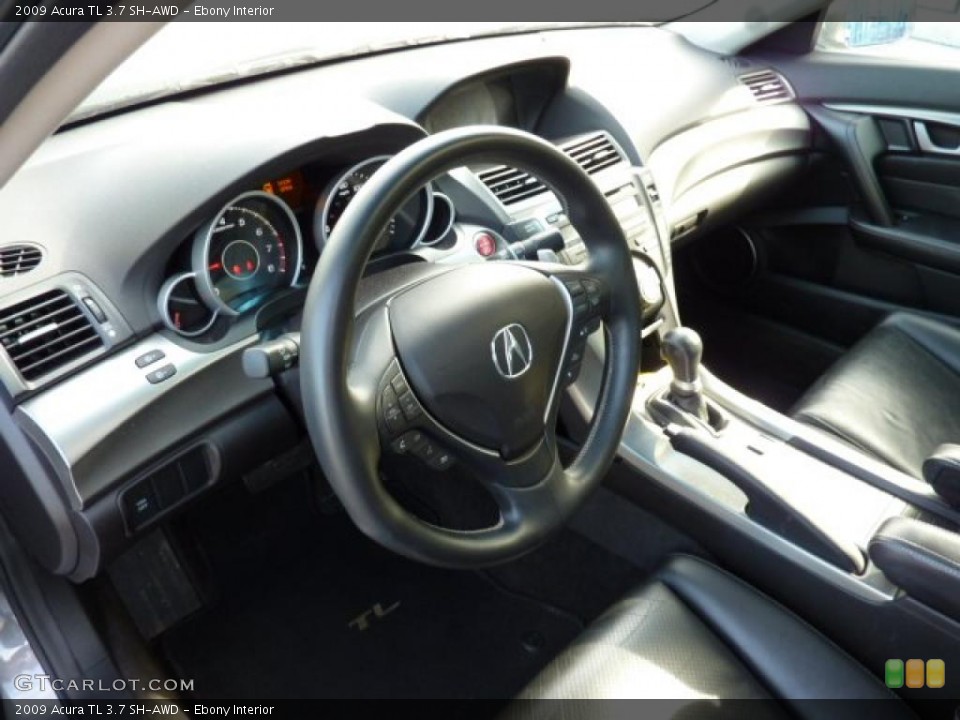 Ebony Interior Prime Interior for the 2009 Acura TL 3.7 SH-AWD #44838856