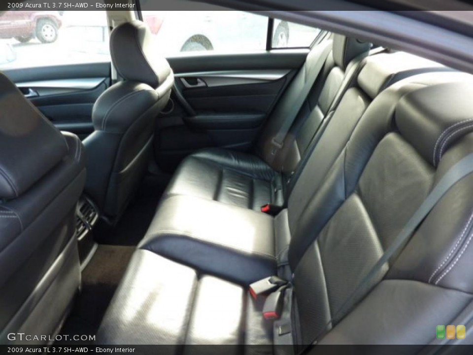 Ebony Interior Photo for the 2009 Acura TL 3.7 SH-AWD #44838905