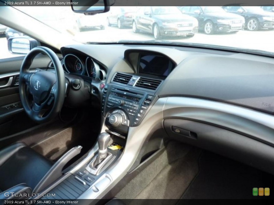 Ebony Interior Dashboard for the 2009 Acura TL 3.7 SH-AWD #44838920