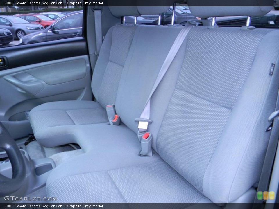 Graphite Gray Interior Photo for the 2009 Toyota Tacoma Regular Cab #44839084