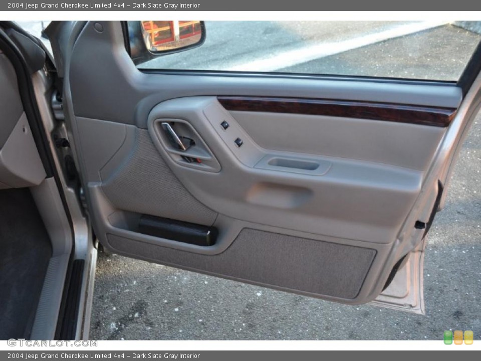 Dark Slate Gray Interior Door Panel for the 2004 Jeep Grand Cherokee Limited 4x4 #44839580