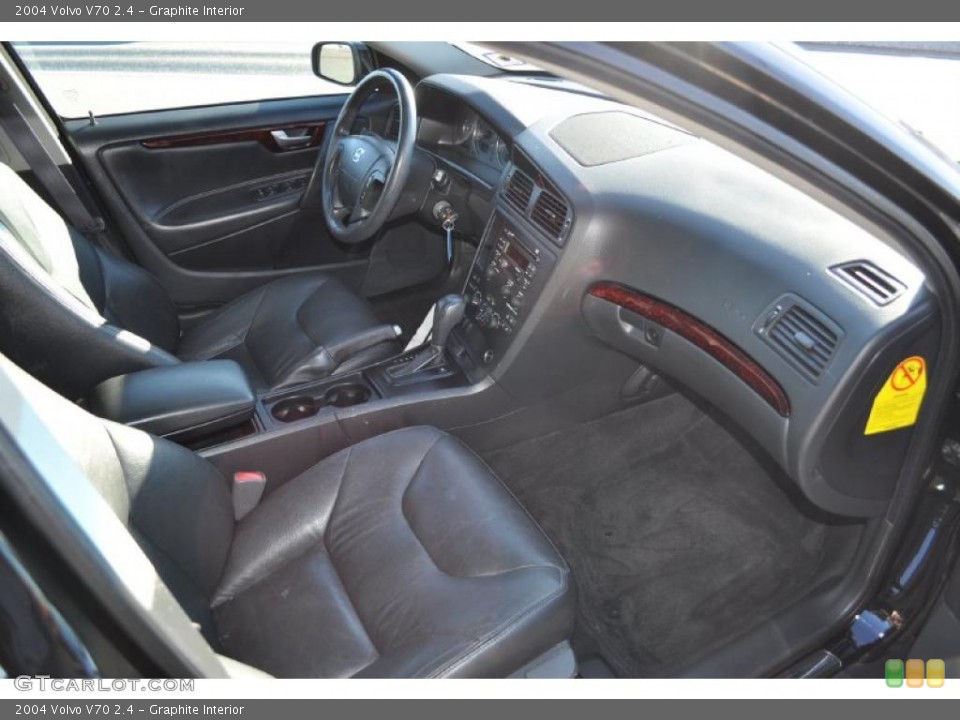 Graphite Interior Photo for the 2004 Volvo V70 2.4 #44840584