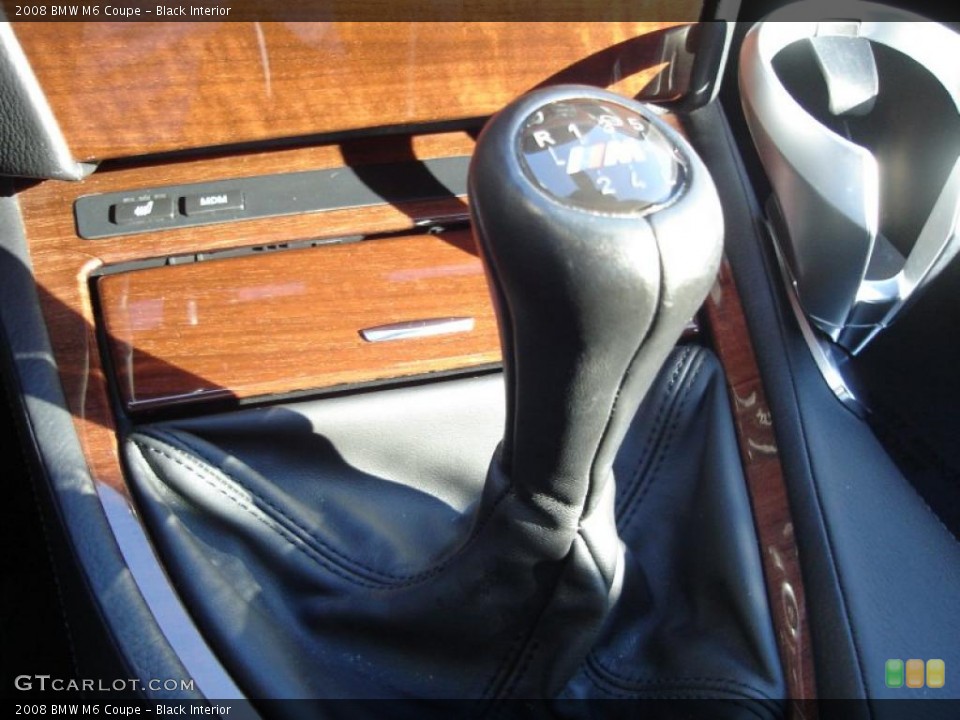 Black Interior Transmission for the 2008 BMW M6 Coupe #44843860