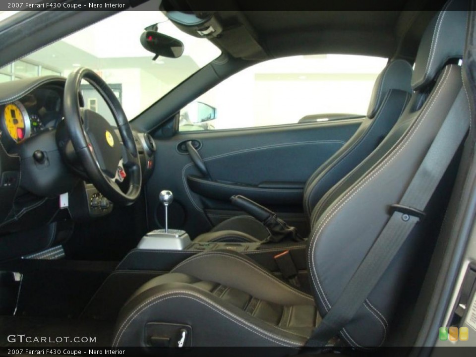 Nero Interior Photo for the 2007 Ferrari F430 Coupe #44844700
