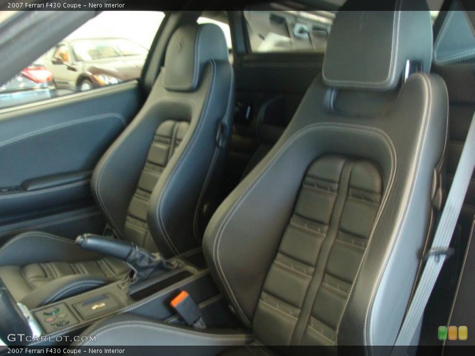 Nero Interior Photo for the 2007 Ferrari F430 Coupe #44844732