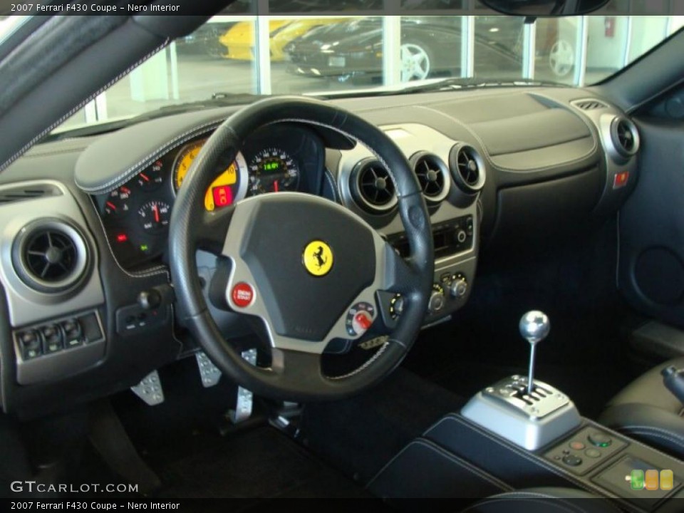 Nero 2007 Ferrari F430 Interiors
