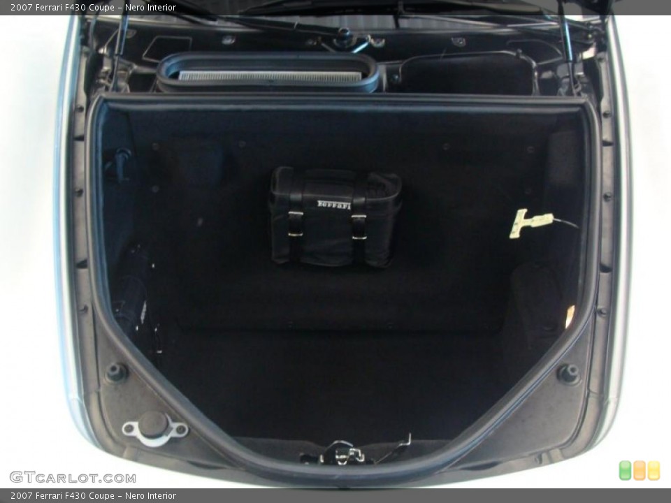 Nero Interior Trunk for the 2007 Ferrari F430 Coupe #44844820