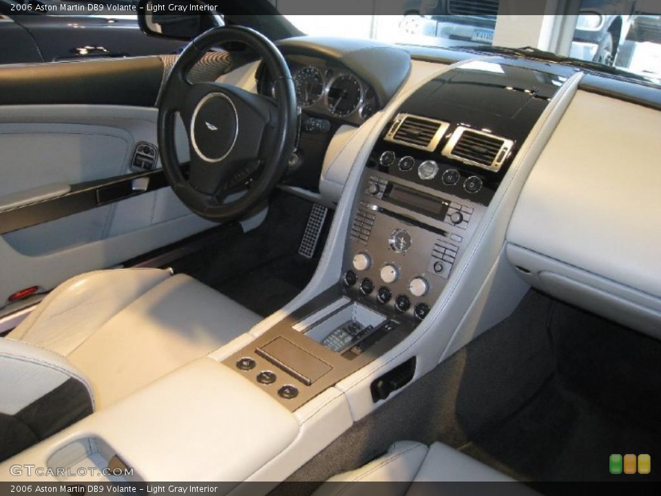 Light Gray Interior Dashboard for the 2006 Aston Martin DB9 Volante #44845356