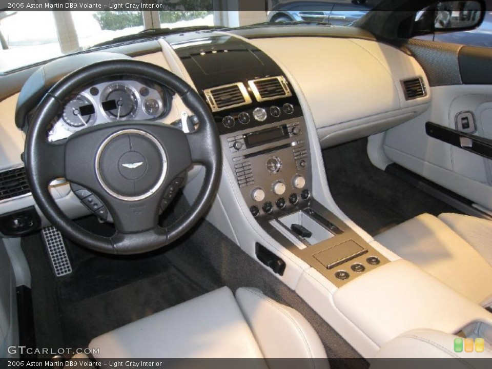 Light Gray Interior Prime Interior for the 2006 Aston Martin DB9 Volante #44845376