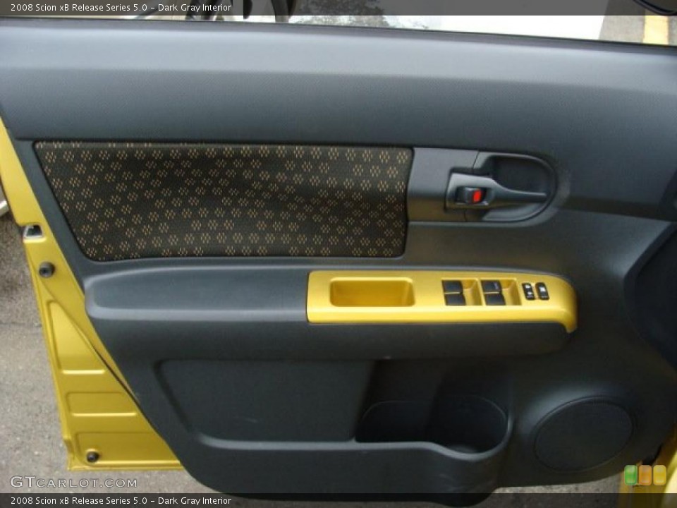 Dark Gray Interior Door Panel for the 2008 Scion xB Release Series 5.0 #44845812