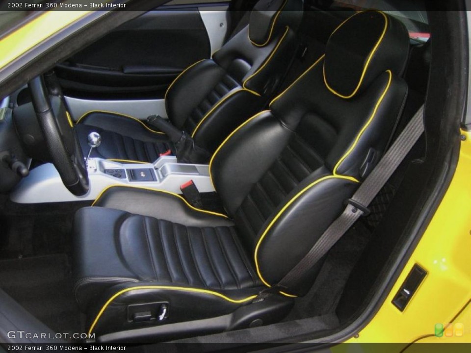 Black Interior Photo for the 2002 Ferrari 360 Modena #44846784