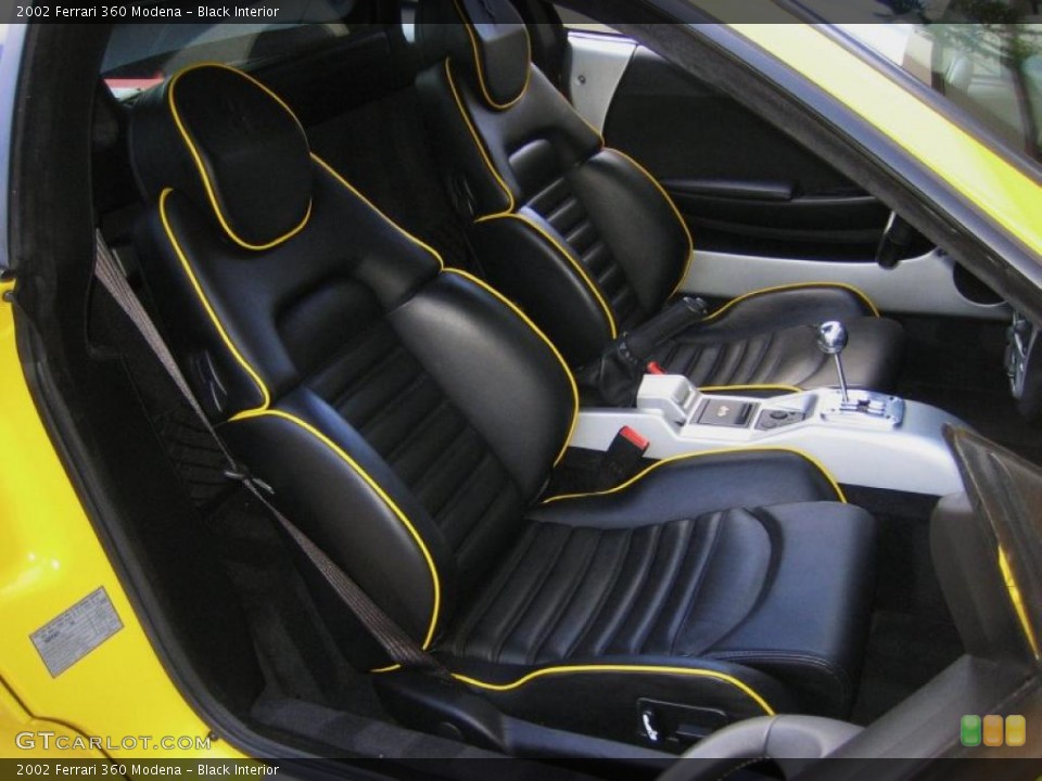 Black Interior Photo for the 2002 Ferrari 360 Modena #44846824