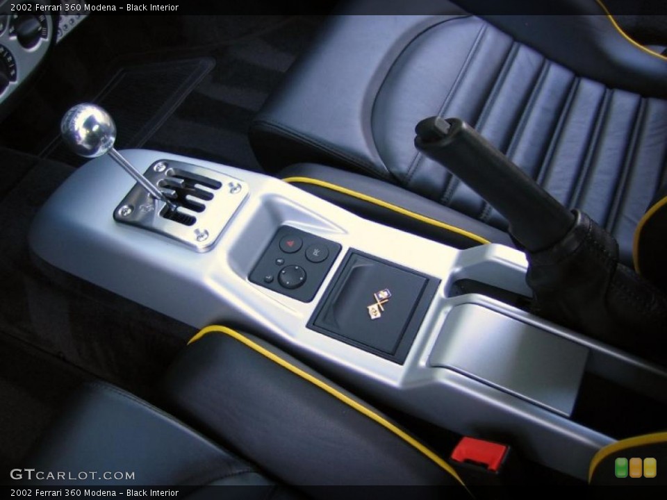 Black Interior Transmission for the 2002 Ferrari 360 Modena #44847012