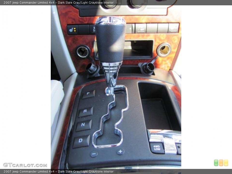 Dark Slate Gray/Light Graystone Interior Transmission for the 2007 Jeep Commander Limited 4x4 #44849756