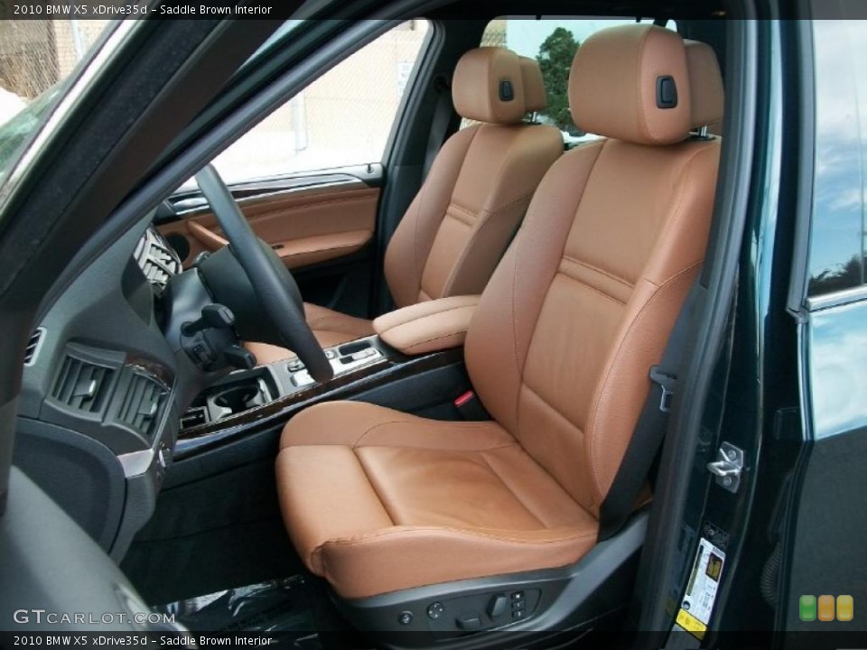 Saddle Brown Interior Photo for the 2010 BMW X5 xDrive35d #44850784