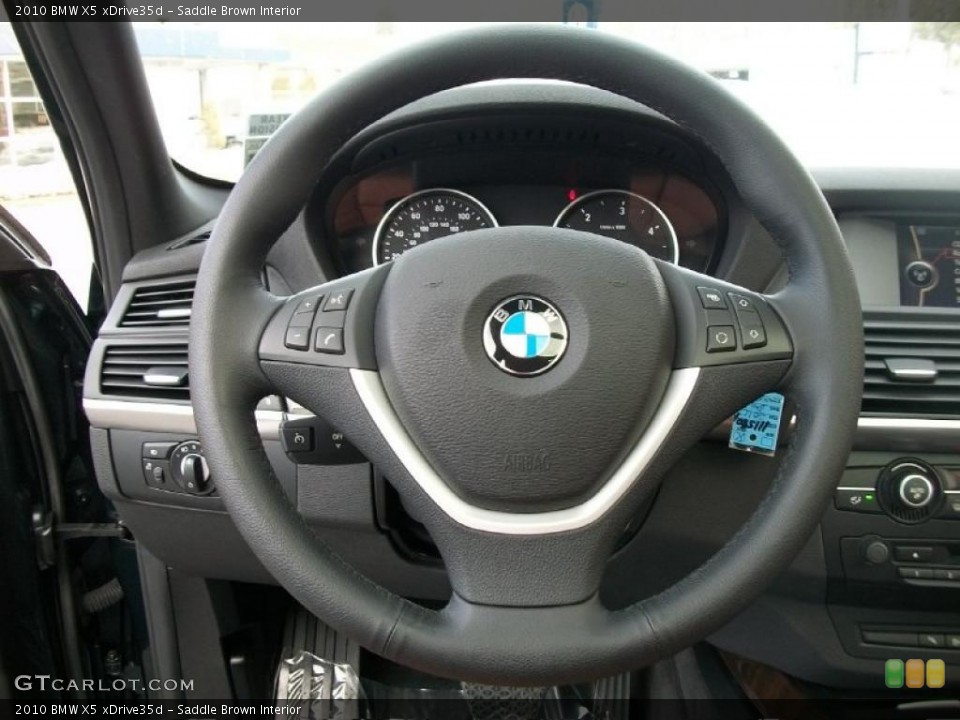 Saddle Brown Interior Steering Wheel for the 2010 BMW X5 xDrive35d #44850827