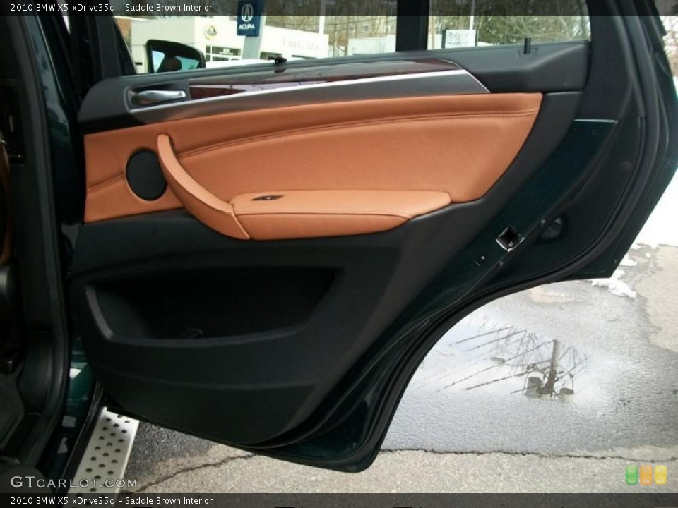 Saddle Brown Interior Door Panel for the 2010 BMW X5 xDrive35d #44851016