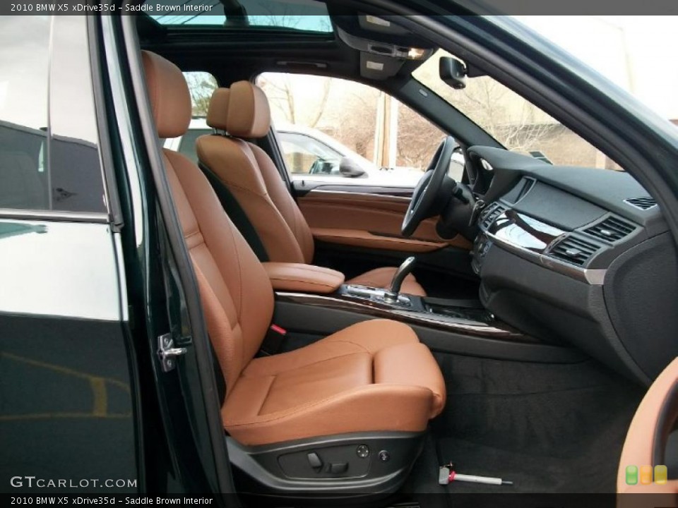 Saddle Brown Interior Photo for the 2010 BMW X5 xDrive35d #44851136