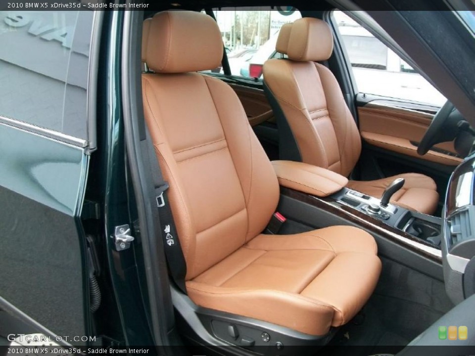 Saddle Brown Interior Photo for the 2010 BMW X5 xDrive35d #44851164