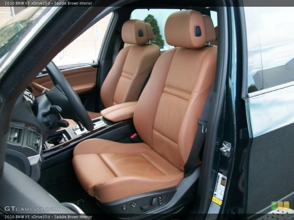 Saddle Brown Interior Photo for the 2010 BMW X5 xDrive35d #44851264