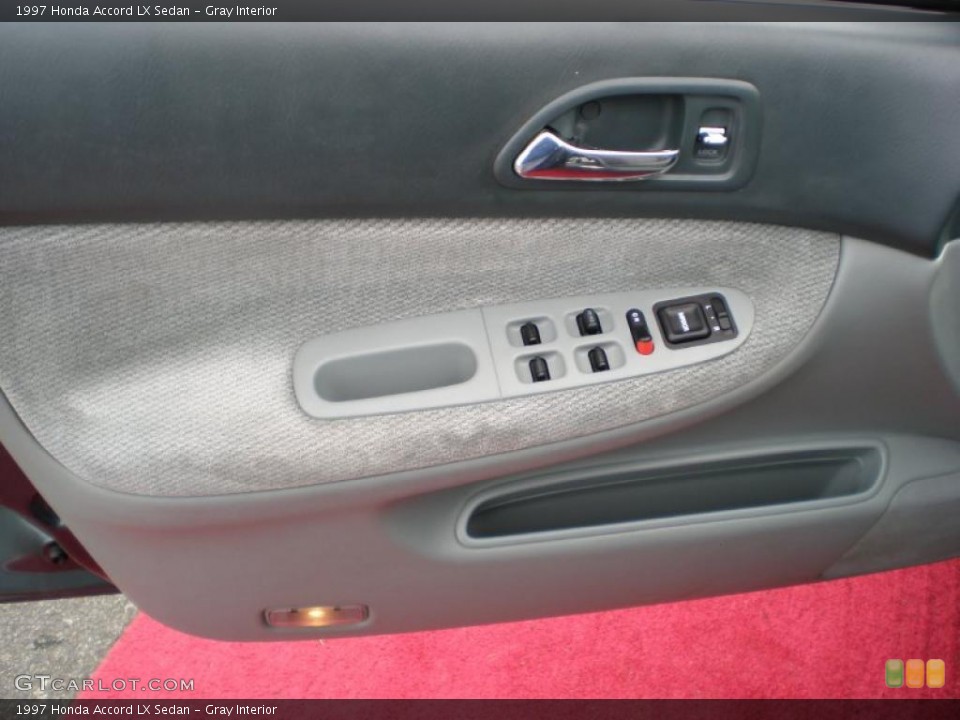 Gray Interior Door Panel for the 1997 Honda Accord LX Sedan #44851268