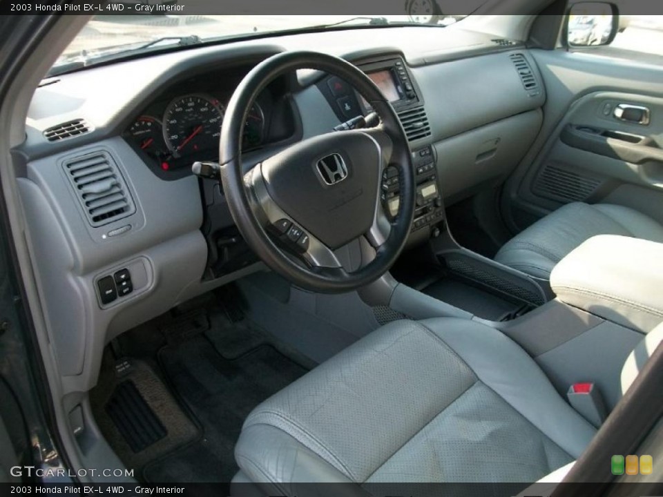 Gray Interior Prime Interior for the 2003 Honda Pilot EX-L 4WD #44853656