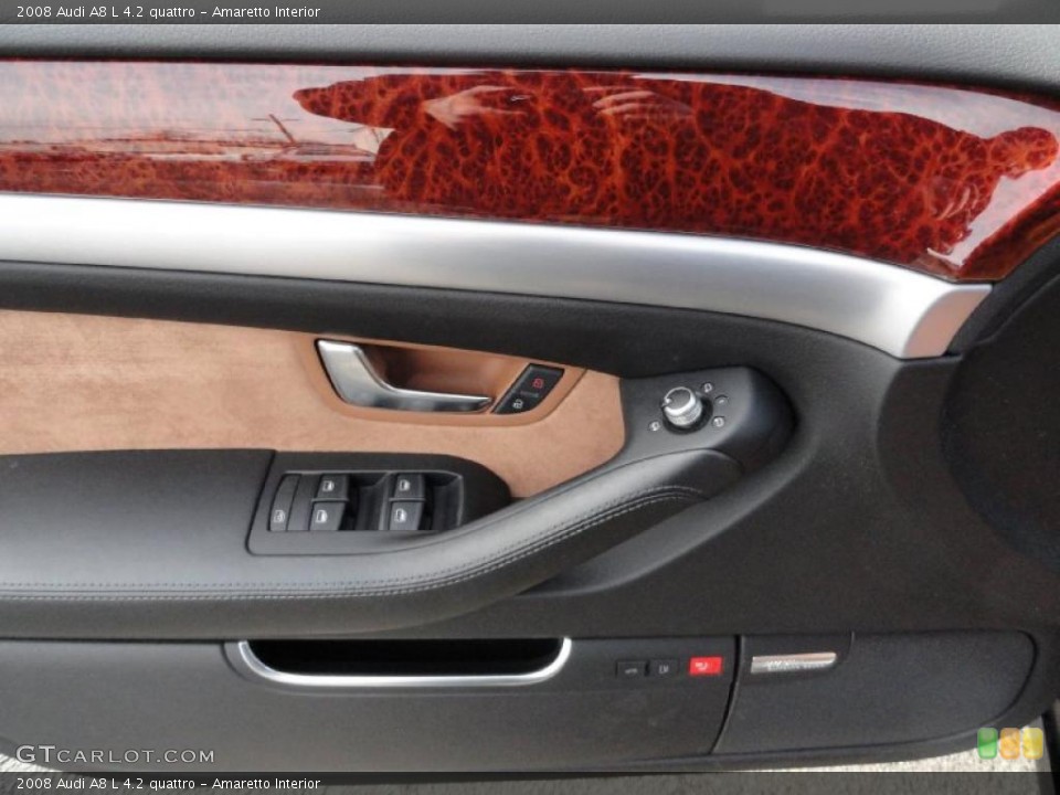 Amaretto Interior Door Panel for the 2008 Audi A8 L 4.2 quattro #44854350