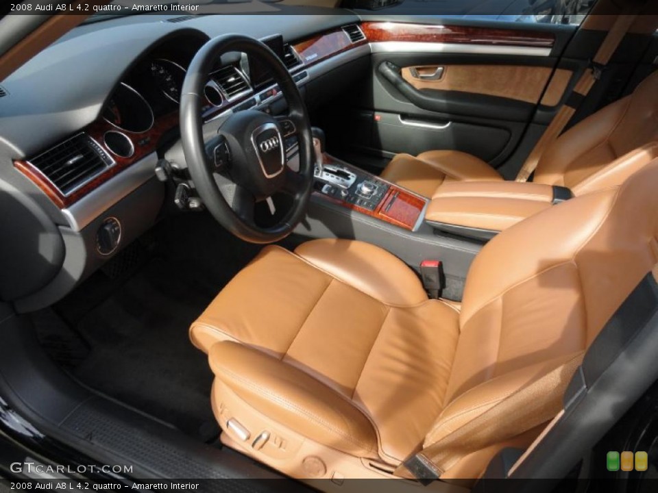 Amaretto Interior Photo for the 2008 Audi A8 L 4.2 quattro #44854388
